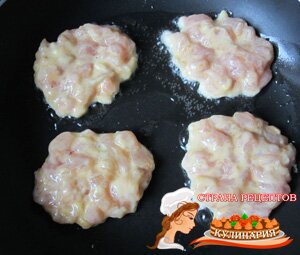 рубленные котлеты из грудки
